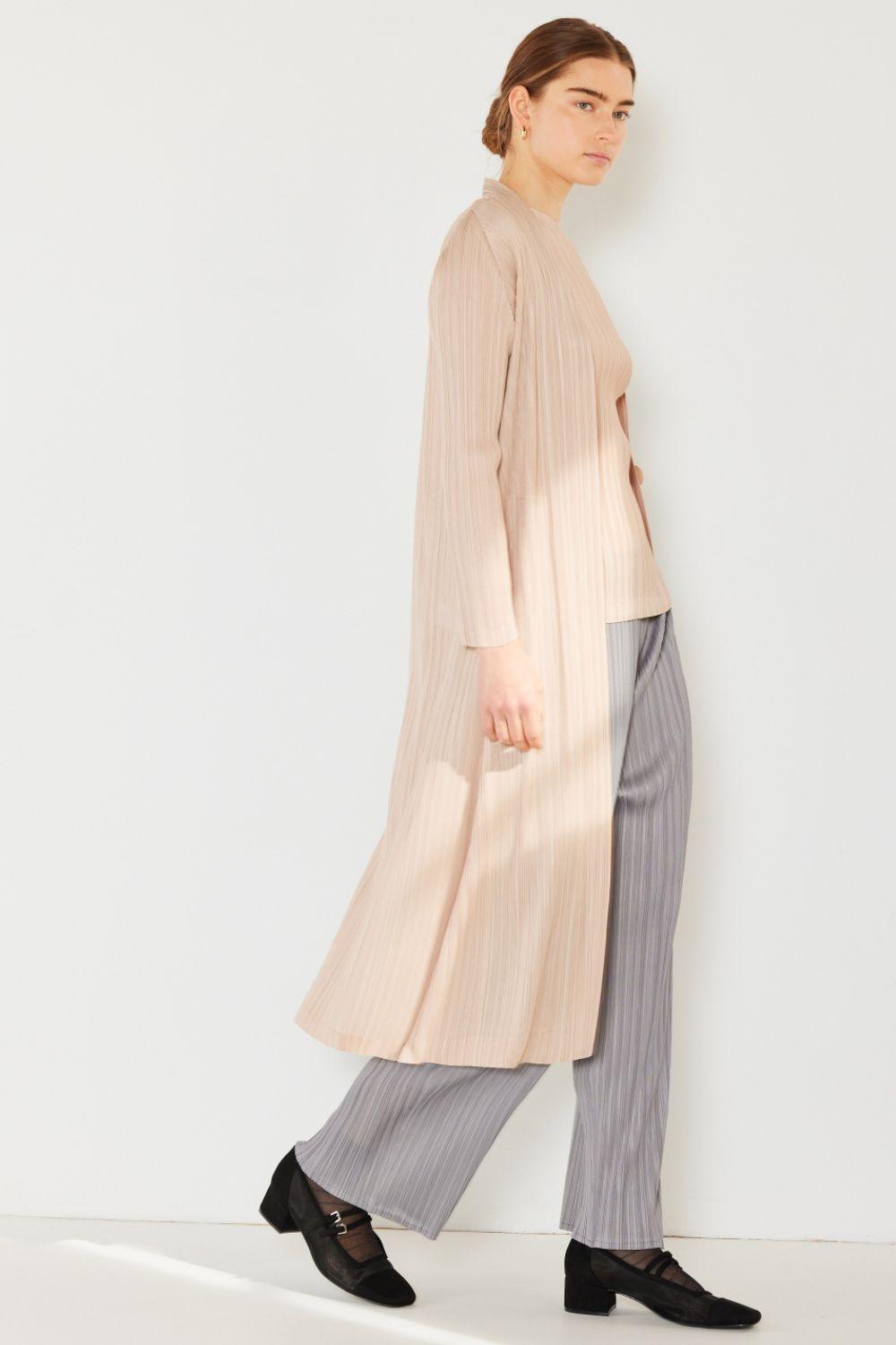 Marina West Swim Pleated Long Sleeve Cardigan Carauana Store