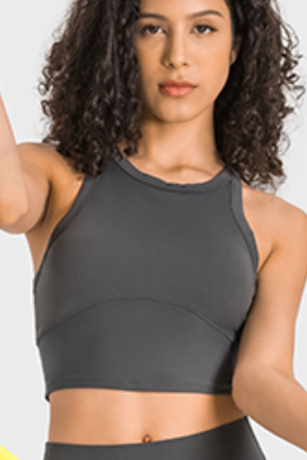 Millennia Racerback Cropped Sports Tank Carauana Store