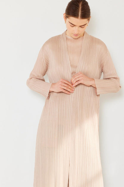 Marina West Swim Pleated Long Sleeve Cardigan Carauana Store
