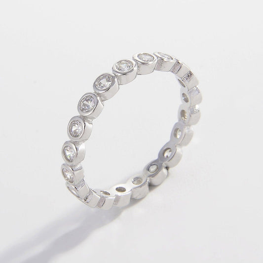 925 Sterling Silver Zircon Ring Carauana Store