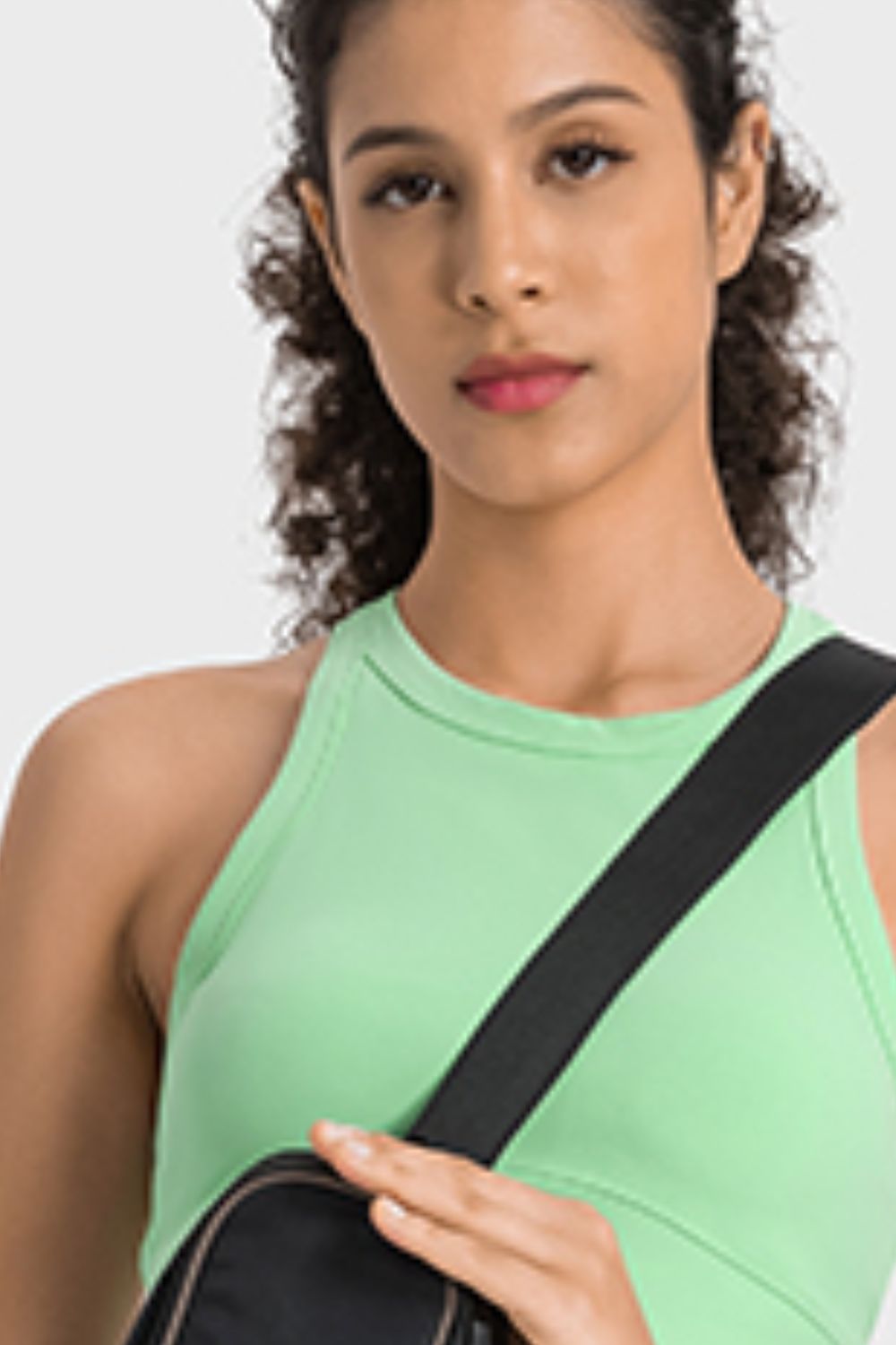 Millennia Racerback Cropped Sports Tank Carauana Store