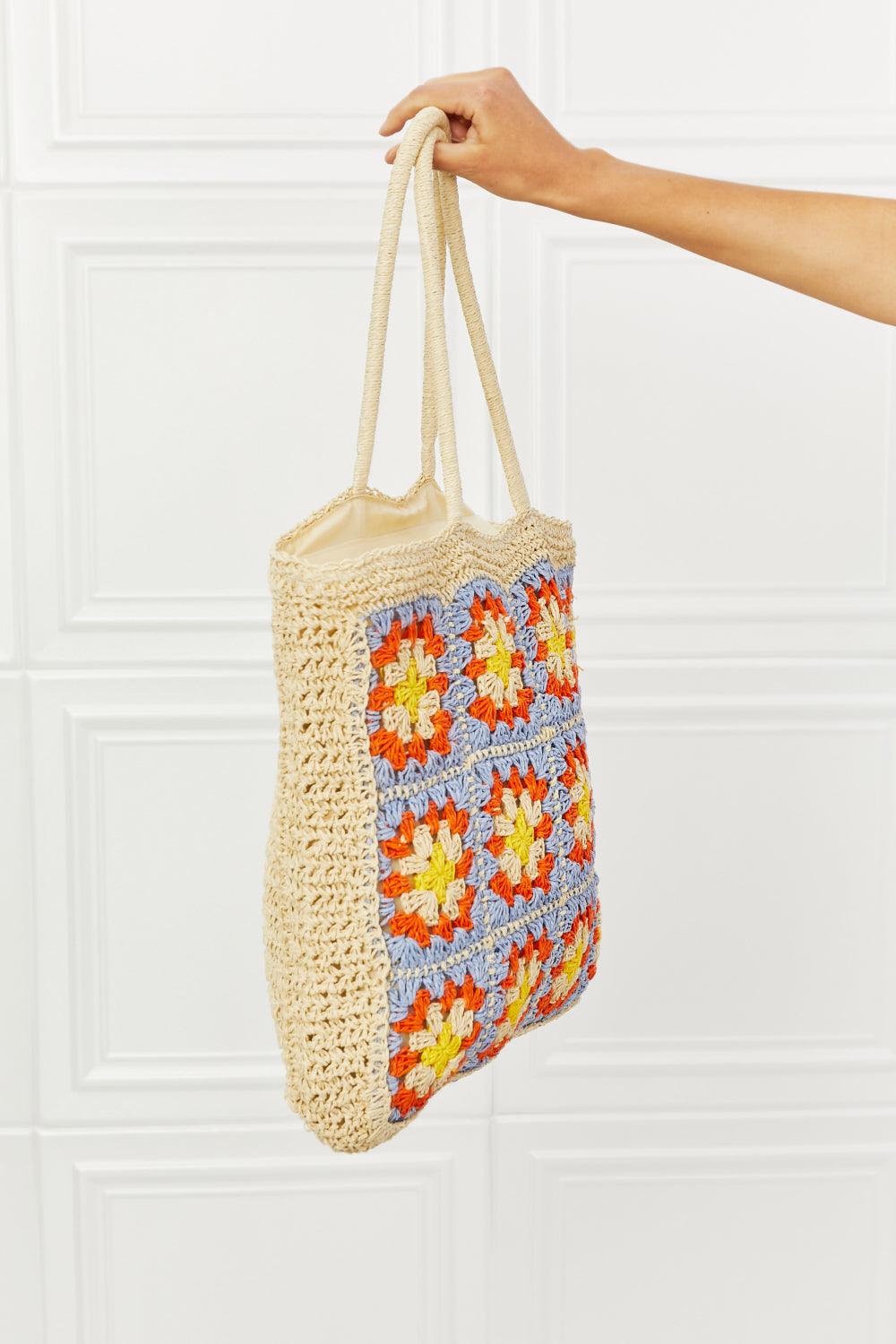 Fame Off The Coast Straw Tote Bag Carauana Store