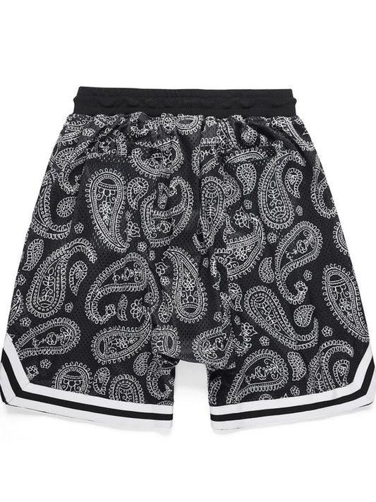 Men's Drawstring Printed Shorts Carauana Store