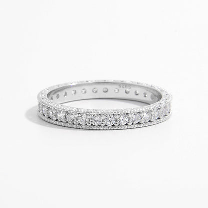 925 Sterling Silver Zircon Ring Carauana Store