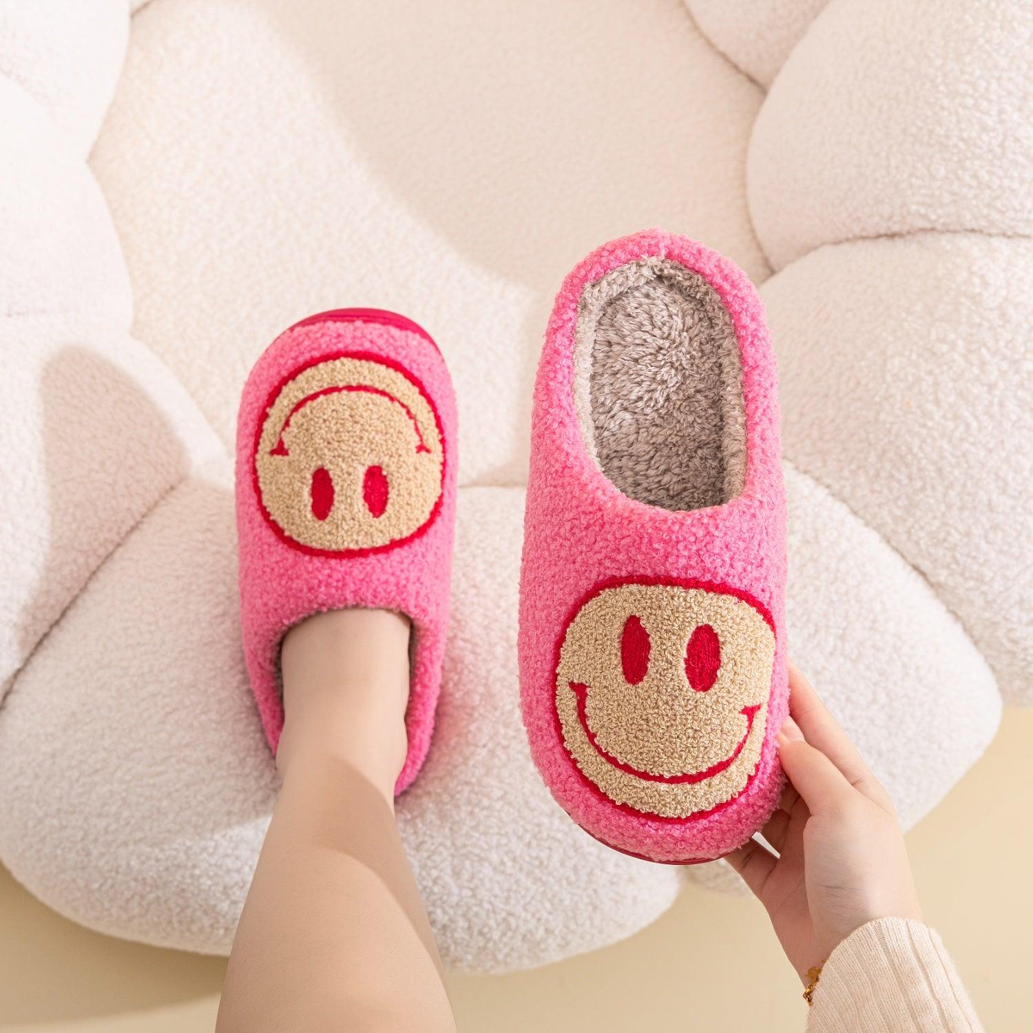 Melody Smiley Face Slippers Carauana Store