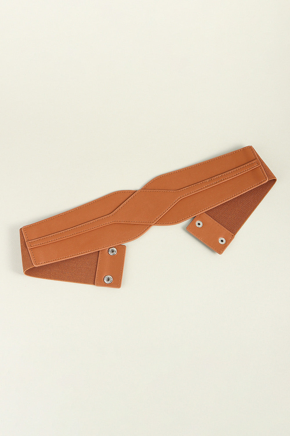 Elastic Wide PU Belt Carauana Store