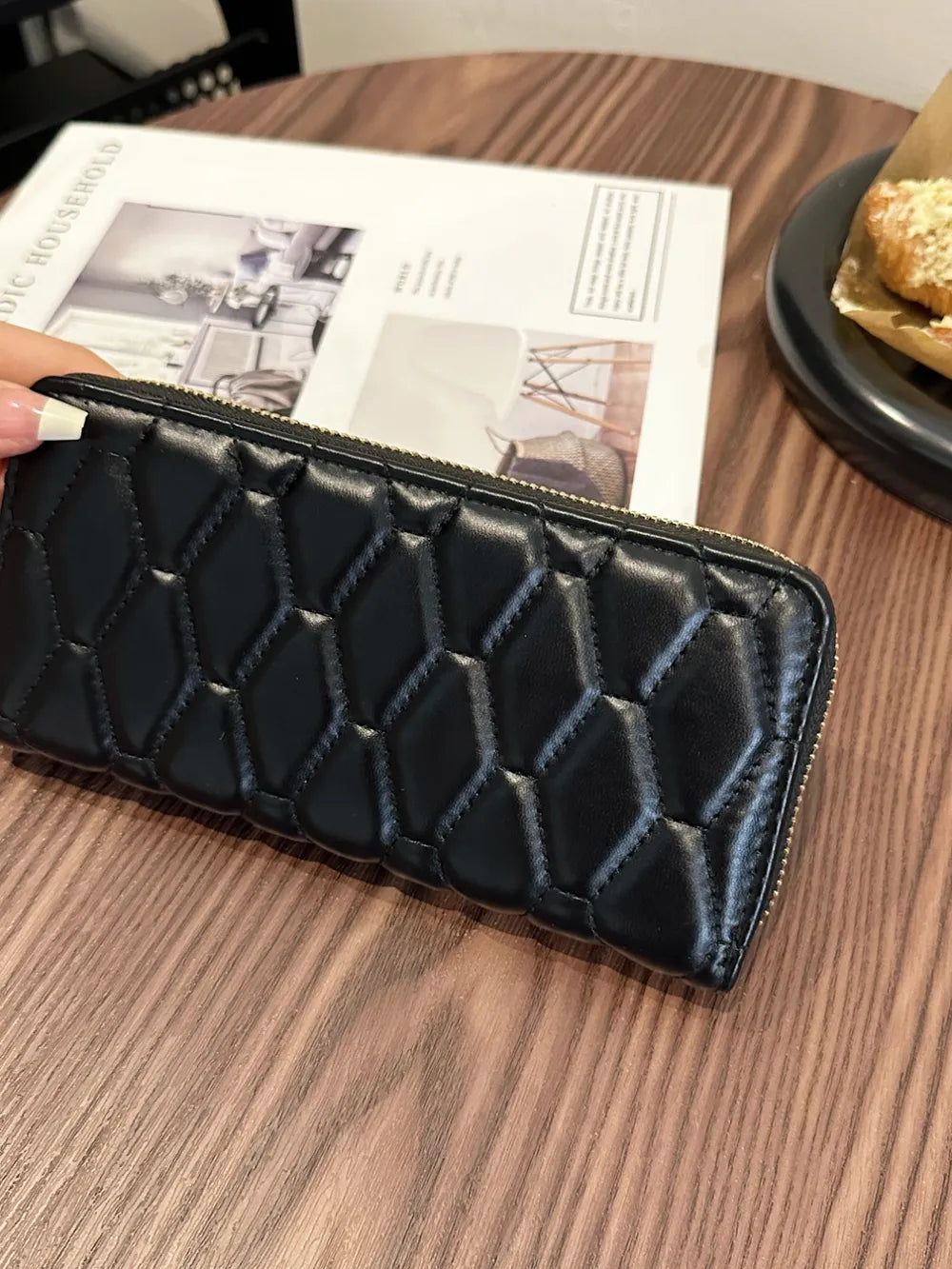 PU Leather Solid Color Wallet Carauana Store