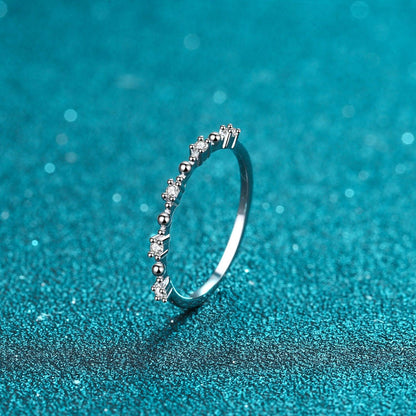 Moissanite 925 Sterling Silver Ring Carauana Store