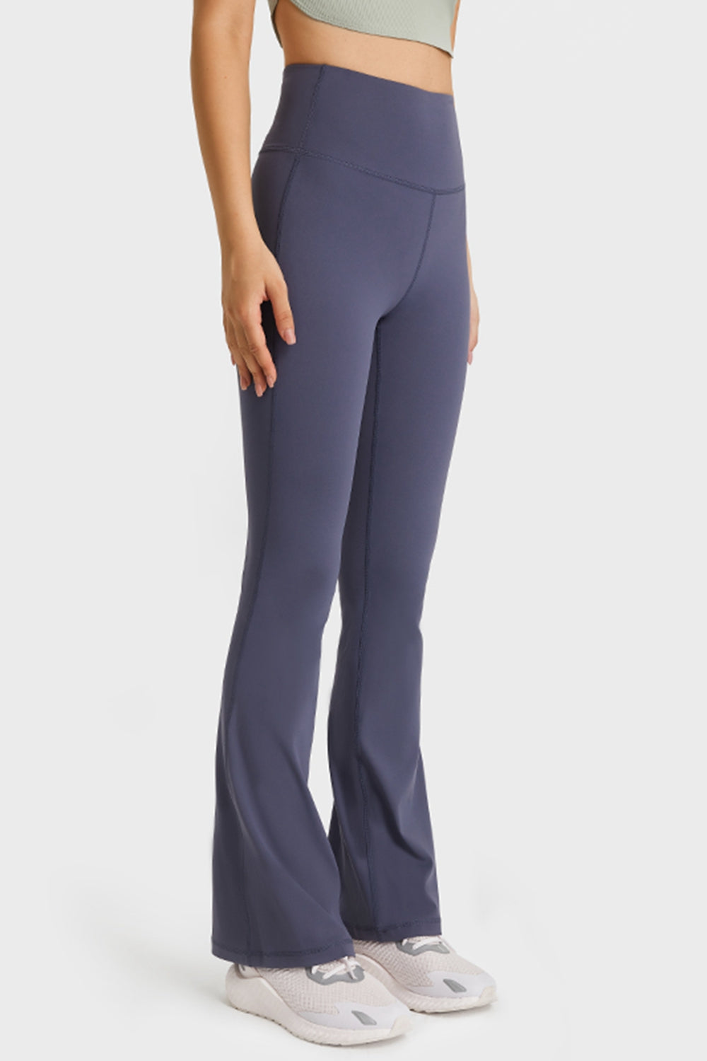 Millennia Elastic Waist Flare Yoga Pants Carauana Store