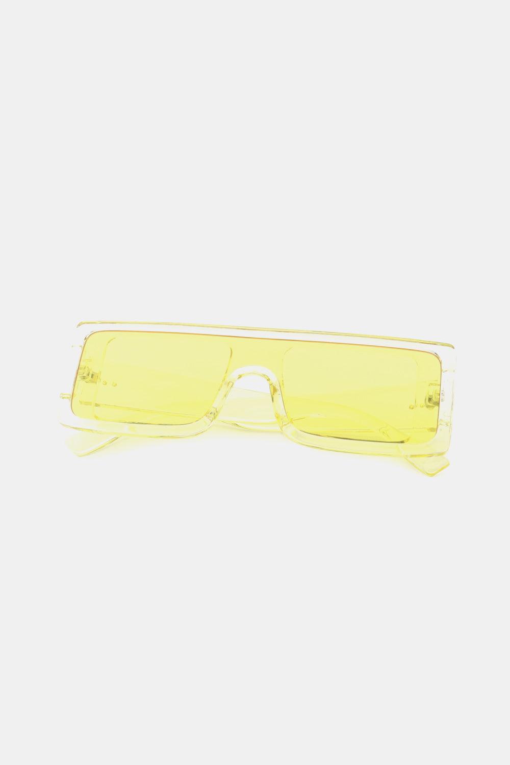 Polycarbonate Frame Rectangle Sunglasses Carauana Store