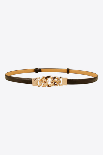 PU Skinny Belt Carauana Store