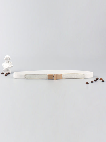 PU Elastic Skinny Belt Carauana Store