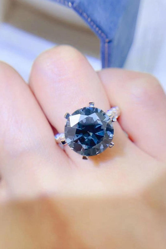 5 Carat Moissanite 925 Sterling Silver Ring Carauana Store