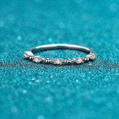 Moissanite 925 Sterling Silver Ring Carauana Store