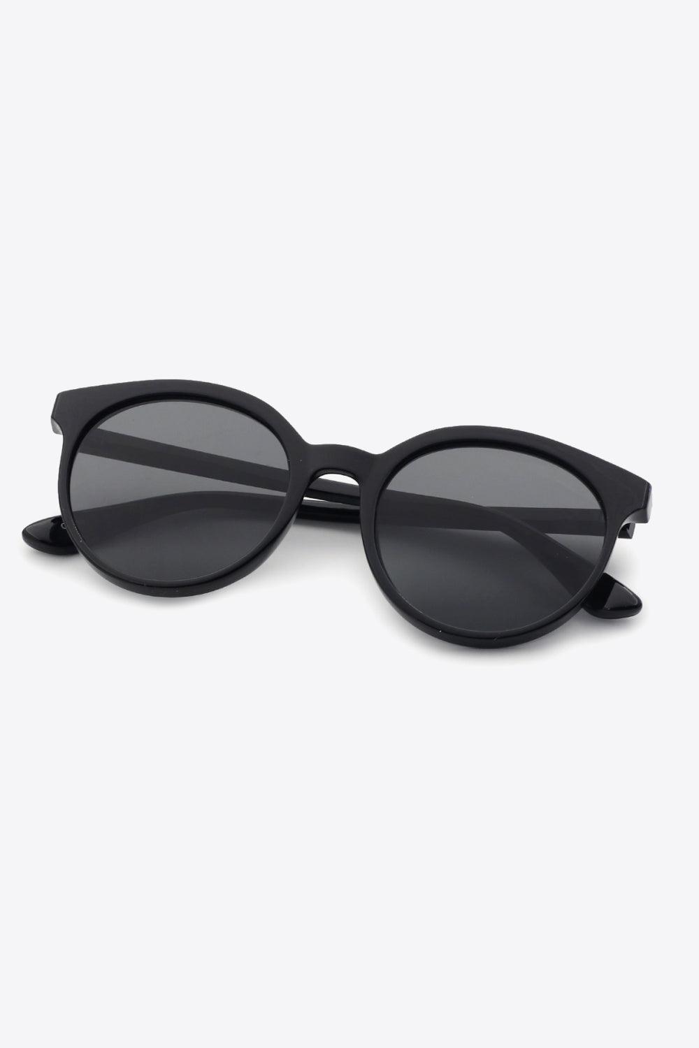 Round Full Rim Polycarbonate Frame Sunglasses Carauana Store