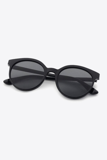 Round Full Rim Polycarbonate Frame Sunglasses Carauana Store