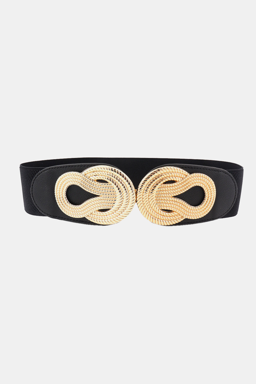 Twisted Alloy Buckle Wide Belt Carauana Store