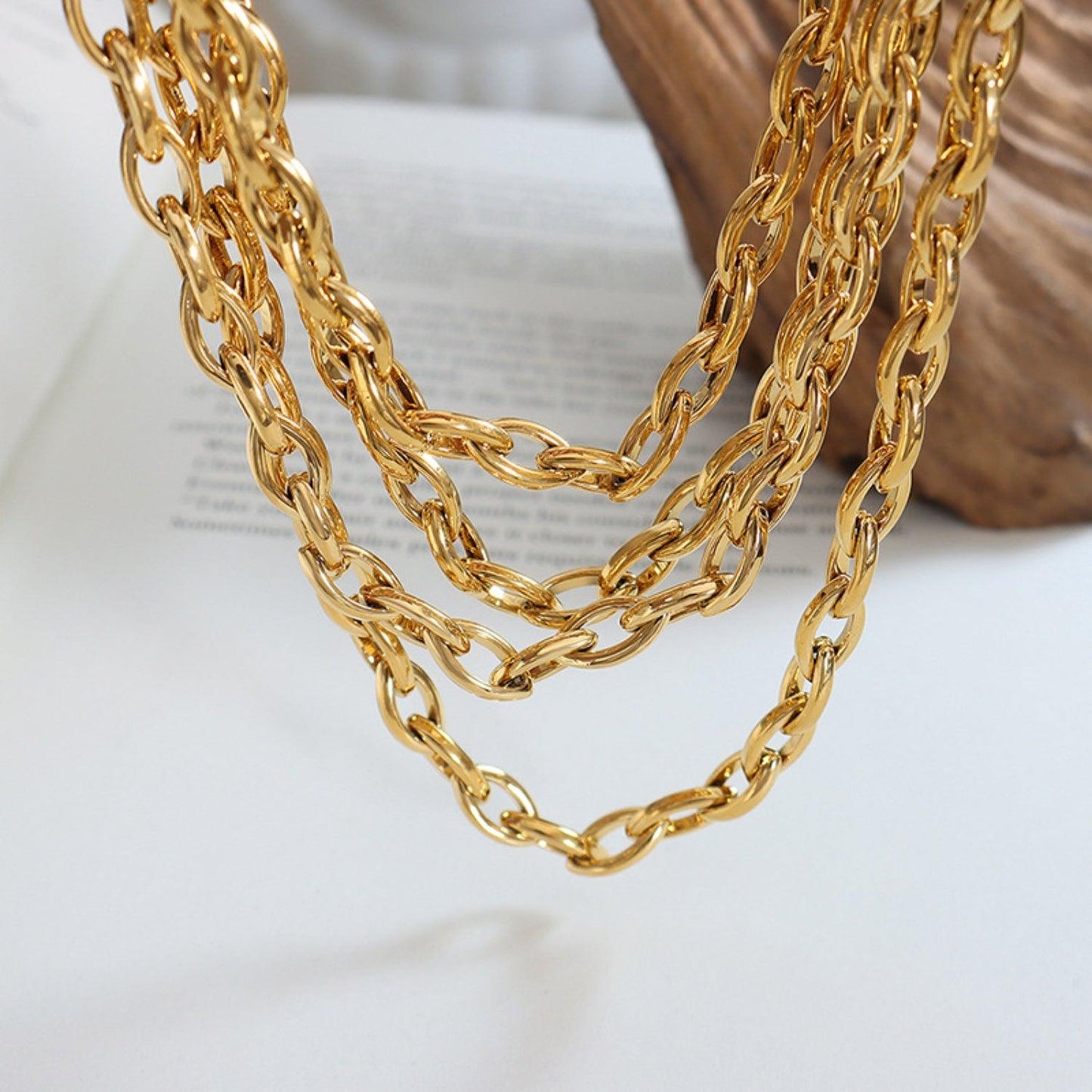 Titanium Steel Chain Necklace Carauana Store