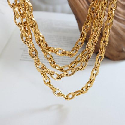 Titanium Steel Chain Necklace Carauana Store