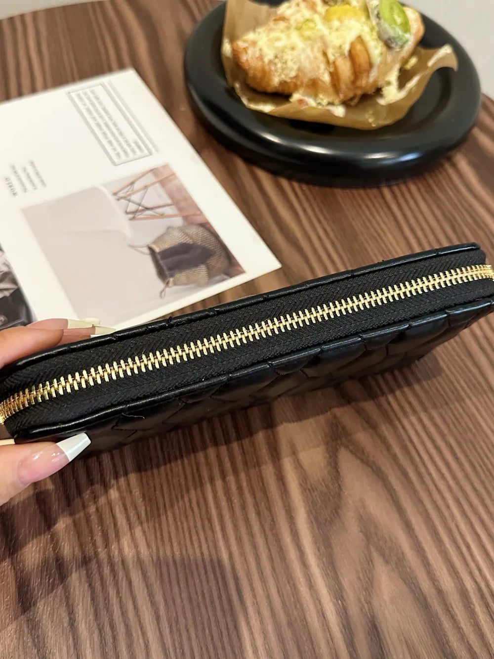 PU Leather Solid Color Wallet Carauana Store