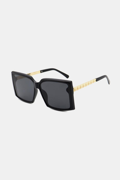 Polycarbonate Frame Square Sunglasses CaRaUaNa Fashion