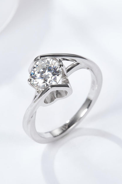 Get What You Need 1 Carat Moissanite Ring Carauana Store