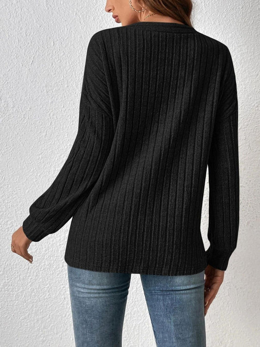 Open Front Long Sleeve Cardigan Carauana Store