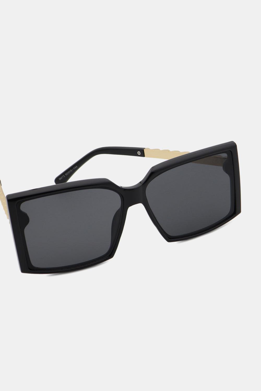 Polycarbonate Frame Square Sunglasses CaRaUaNa Fashion