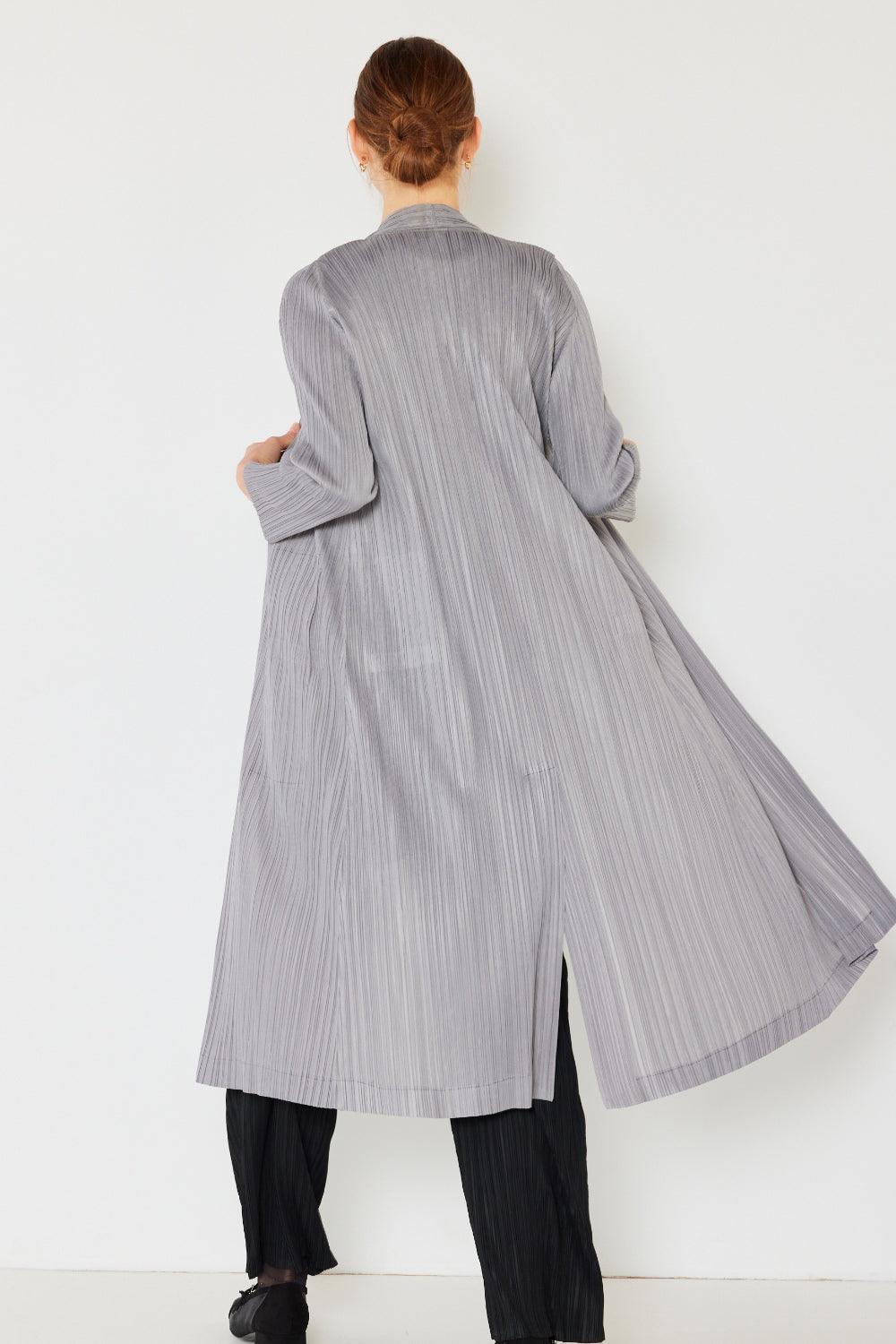 Marina West Swim Pleated Long Sleeve Cardigan Carauana Store