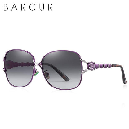 BARCUR Luxury Polarized Sunglasses Gradient Lens UV400 Protection