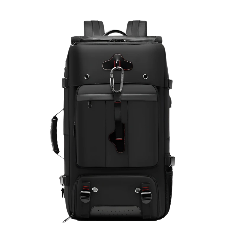 Backpack Waterproof Camping Hiking |Travel  Backpack - Black_front