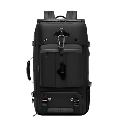 Backpack Waterproof Camping Hiking |Travel  Backpack - Black_front