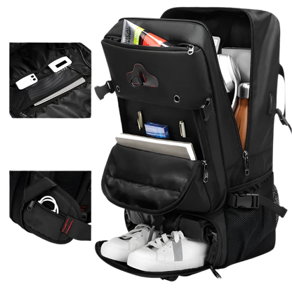 Backpack Waterproof Camping Hiking |Travel  Backpack - black