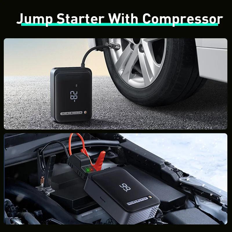 Baseus Super Energy 2-in-1 Jump Starter | Emergency Car Kit