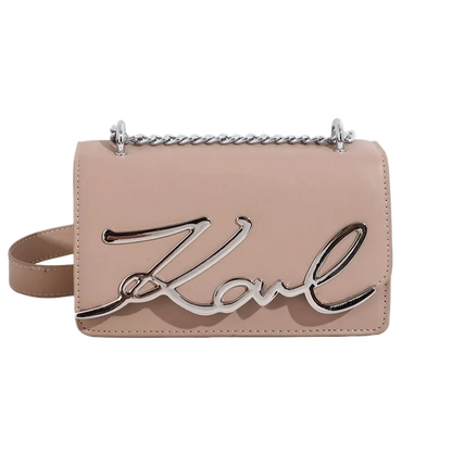 Khaki CaRaUaNa Karl Clutch Bag