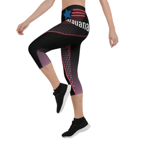 Carauana soft and comfortable capri leggings CaRaUaNa Fashion