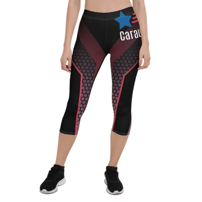 Carauana soft and comfortable capri leggings CaRaUaNa Fashion