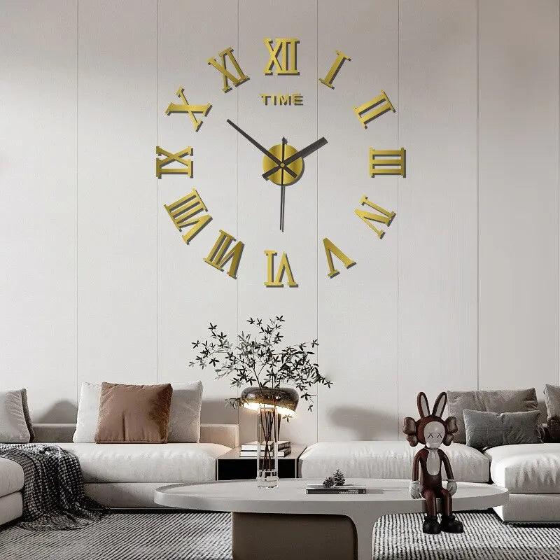 Enhance Your Home Decor with the Modern Geometric Wall Clock - Exclusive Offer!