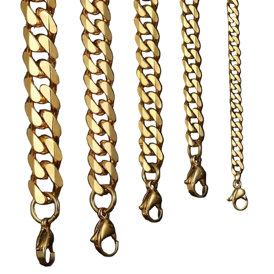 Trendsmax Cuban Link Necklace Stainless Steel CaRaUaNa Fashion