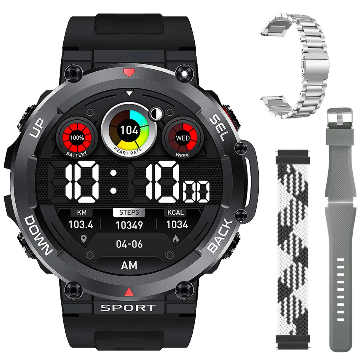 LEMFO Music Smartwatch Bluetooth Call sports NFC|Your Ultimate Health and Fitness Companion