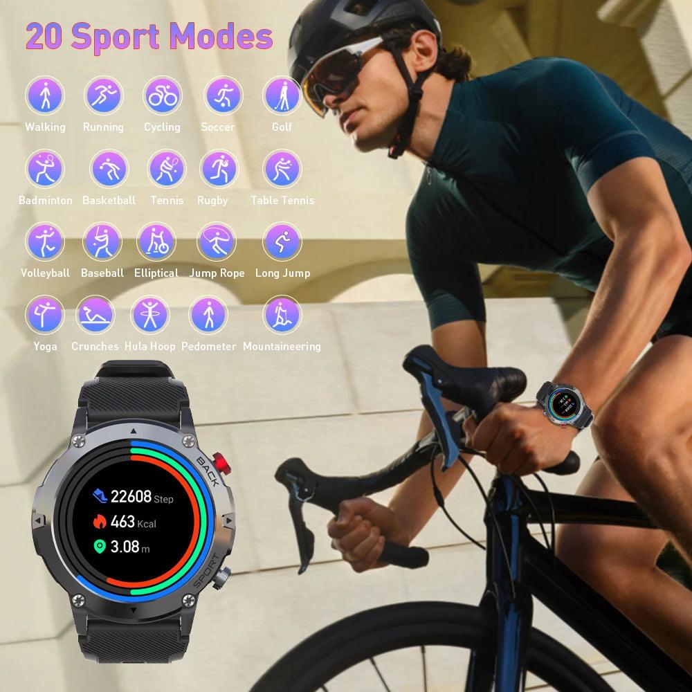 LEMFO SmartWatch Men Bluetooth Call LF26 MAX|Your Ultimate Sports Companion