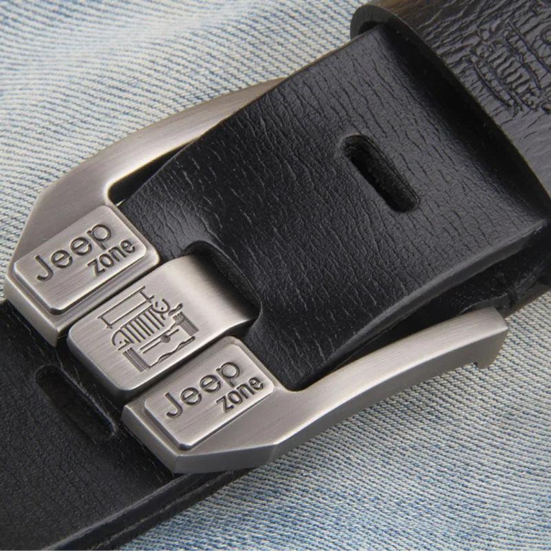 Luxury Belt for Men Genuine Leather Belt Metal Pin Buckle High Quality Famous Brand Designer Waist Strap Belts for Jeans Men