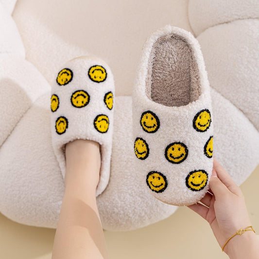Melody Smiley Face Slippers Carauana Store