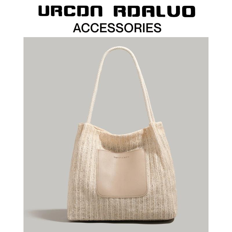 Beach-Ready Fashion: Ur Simple Straw Bag – Your Vacation Essential