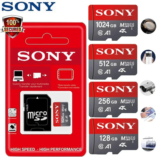 SONY Micro SD TF Card Mini 1TB Memory Card Carauana Store
