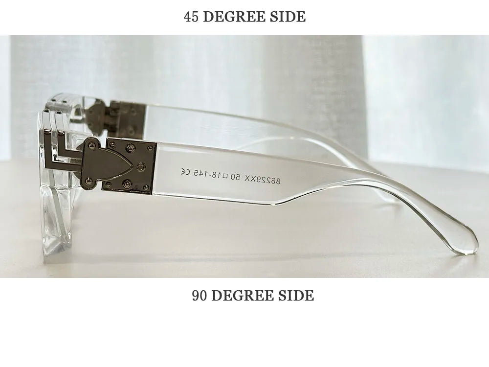 Carauana Millionaire GO - Retro Square Luxury Sunglasses