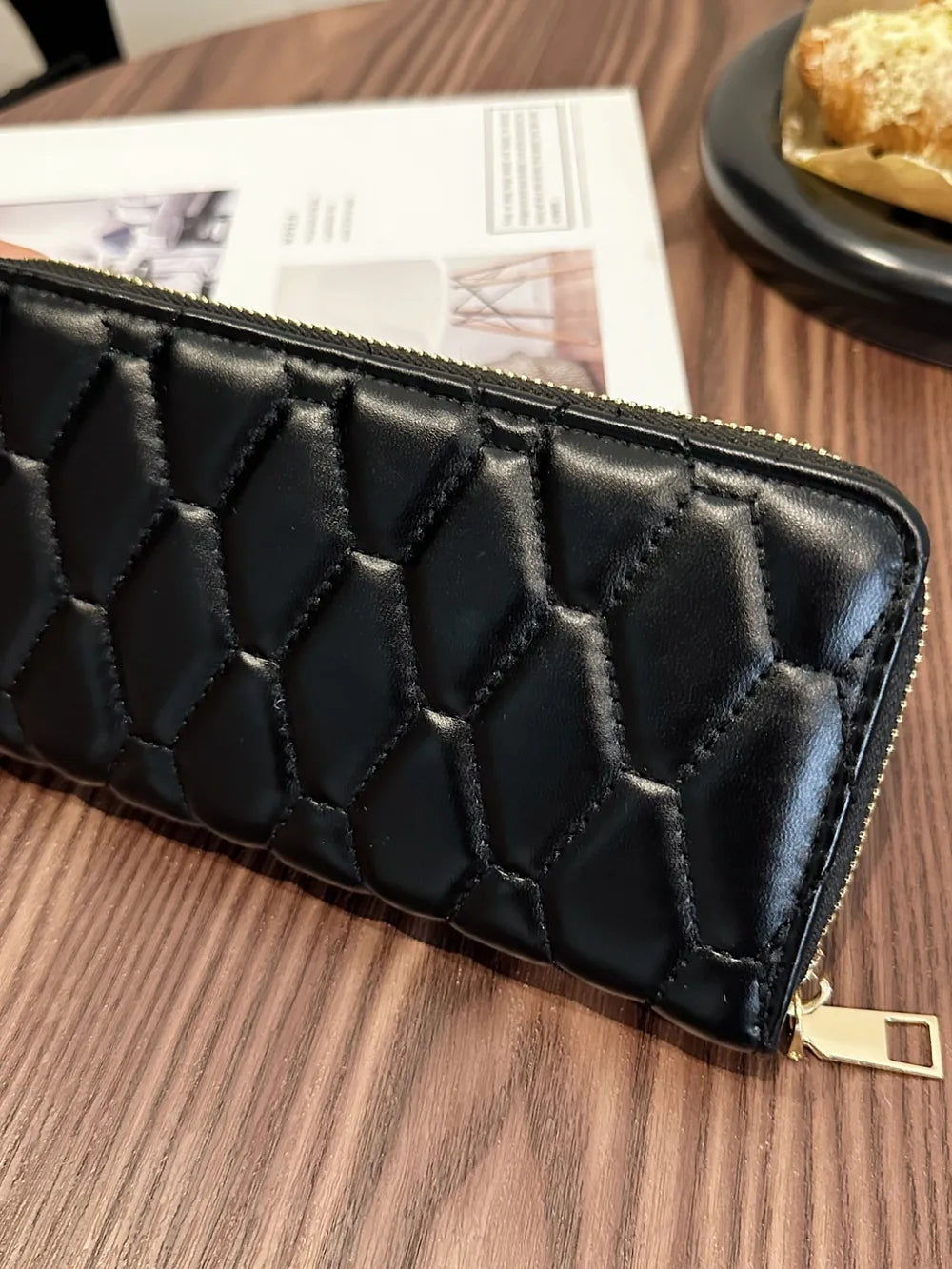 PU Leather Solid Color Wallet Carauana Store