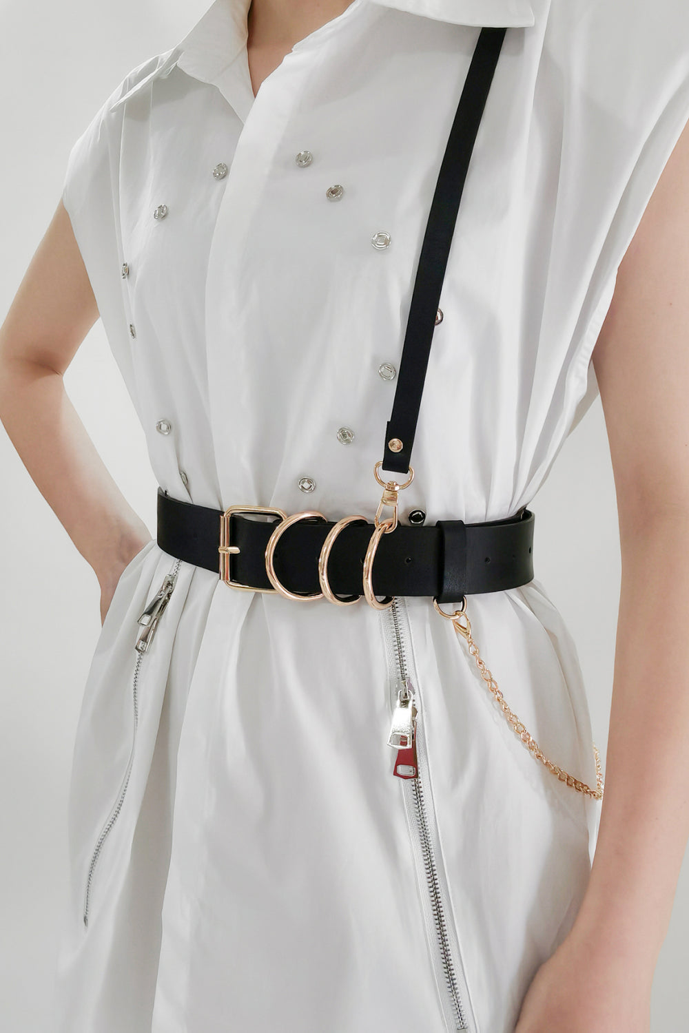Punk PU Belt Carauana Store