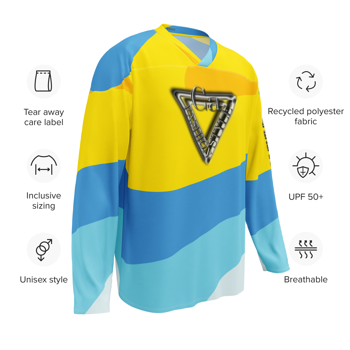 🏈 CaRaUaNa American Football Sweatshirt – Yellow Edition Carauana Store