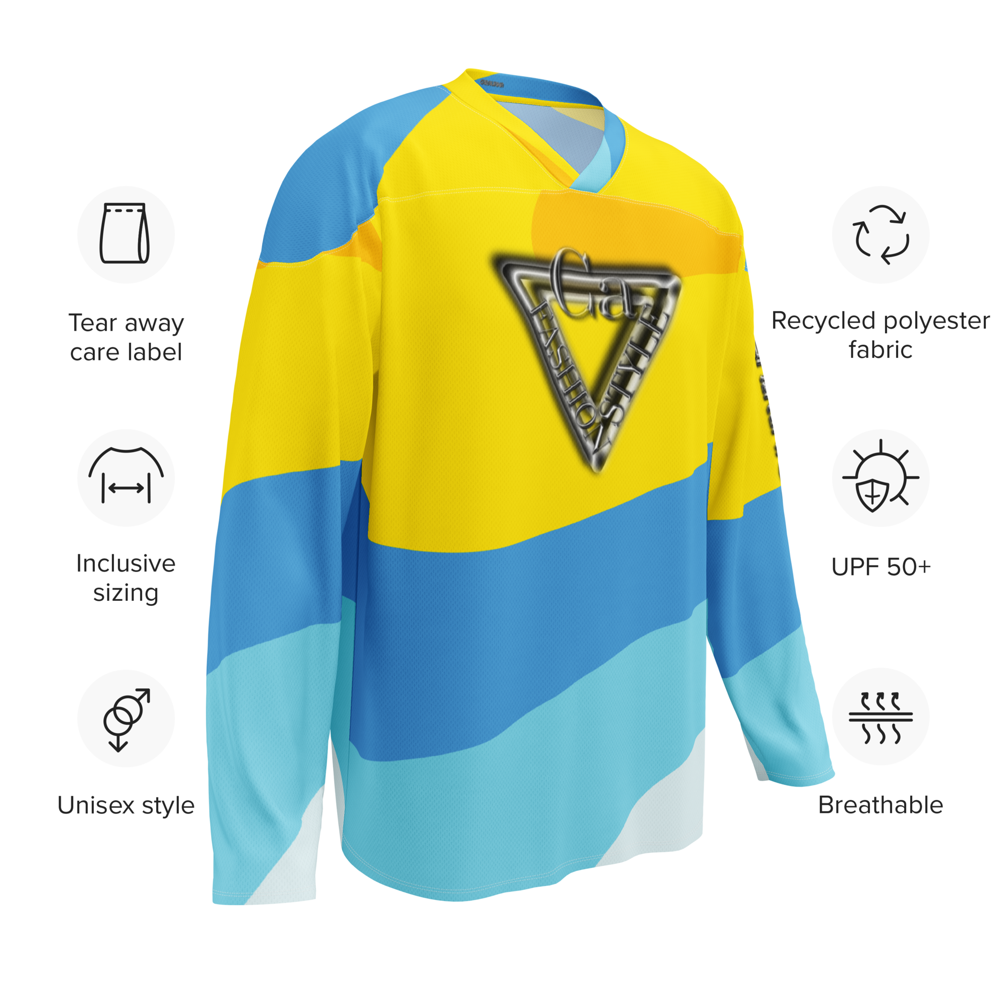 🏈 CaRaUaNa American Football Sweatshirt – Yellow Edition Carauana Store